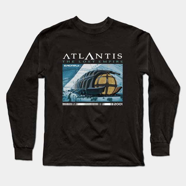 Atlantis - The lost empire I Long Sleeve T-Shirt by ETERNALS CLOTHING